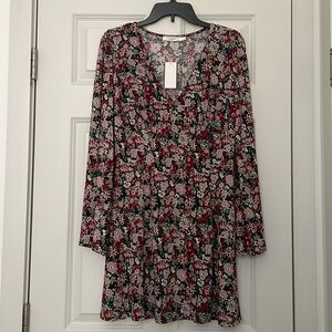 Lush Green Marsala women Floral dress
